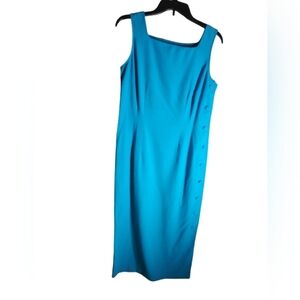 Kathie Lee blue maxi dress